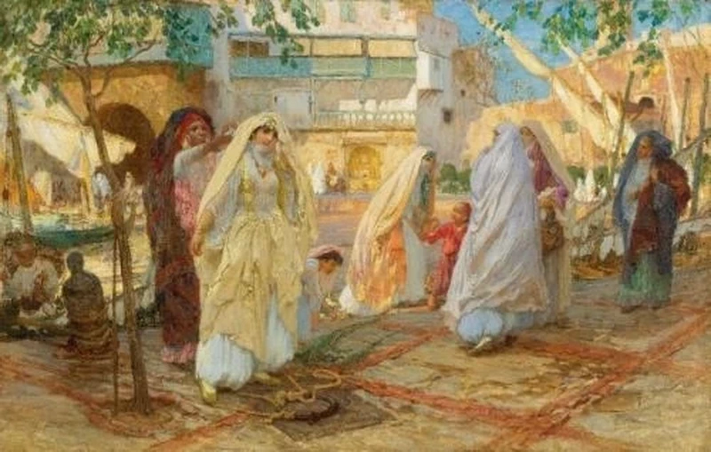 Dopo la festa - porto di Algeri